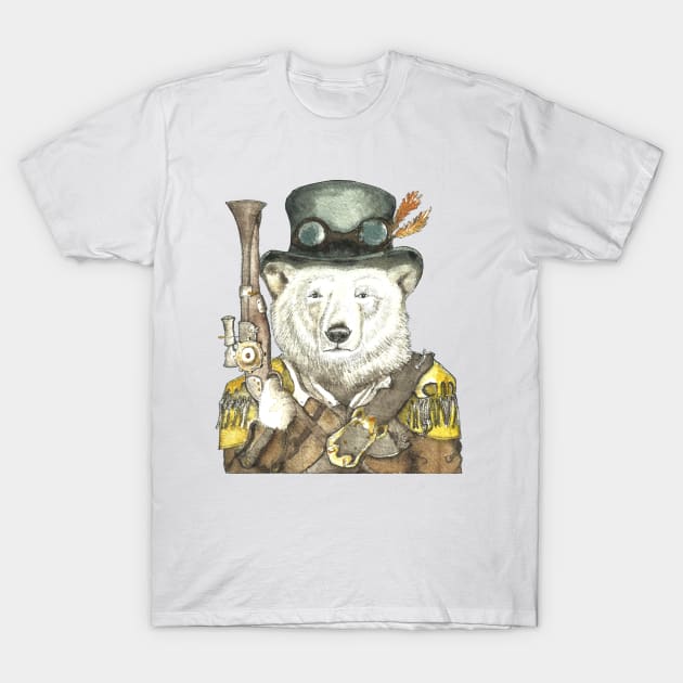 Polar Bear Warden T-Shirt by FelisSimha